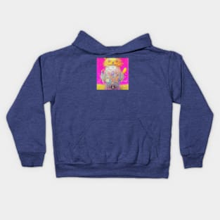 noodle and egg yolk Kids Hoodie